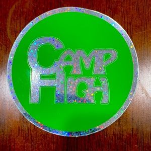 Camp High Sticker